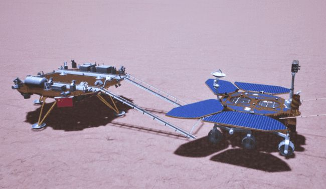 我们该如何看待最新一波的“氢能热”? 第10张-心情说说 图9:依靠太阳能工作的“祝融号”火星车,资料来源:网络