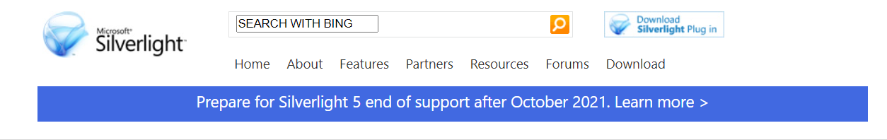 IE浏览器时代的终结 微软将在下个月停止支持Silverlight框架 第2张