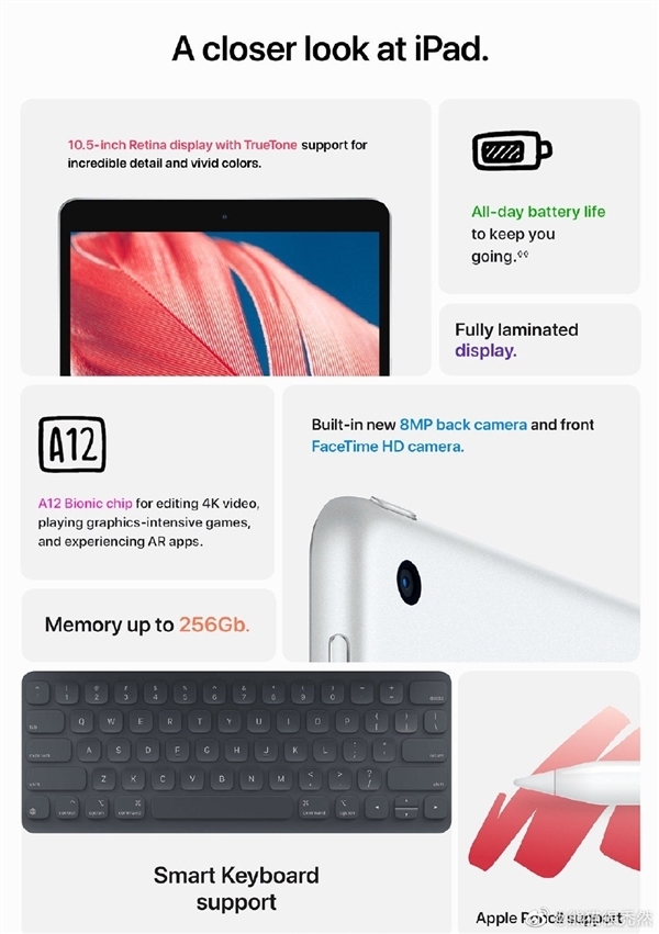 或与iPhone 13同时发布！iPad 9遭提前泄露 第1张