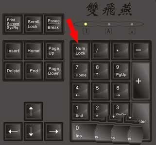 怎么设置电脑开机自动启动小键盘灯NumberLock?