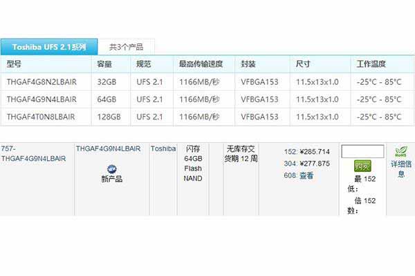 被忽略的手机闪存性能 UFS和eMMC究竟有什么区别? 第5张