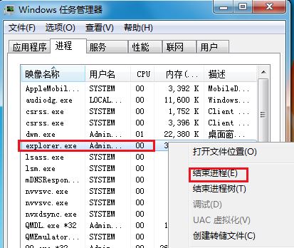 电脑桌面图标没了怎么办 启动电脑桌面空白没有图标问题解决方法