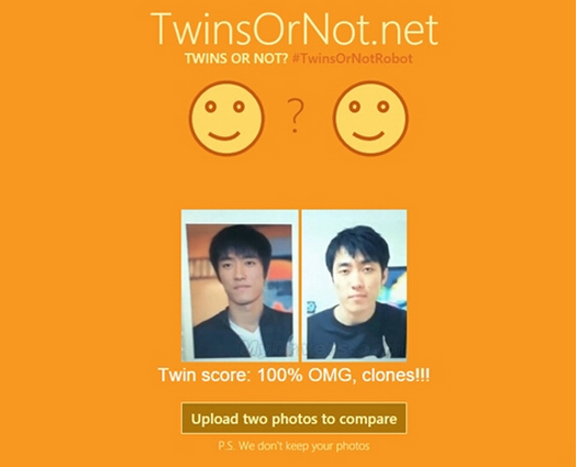 刘翔和王自如亮了 twinsornot竟把他们测成双胞胎 第1张