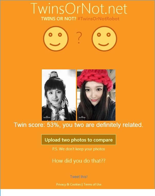 微软测双胞胎工具TwinsOrNot怎么用？微软测双胞胎怎么玩？ 第3张
