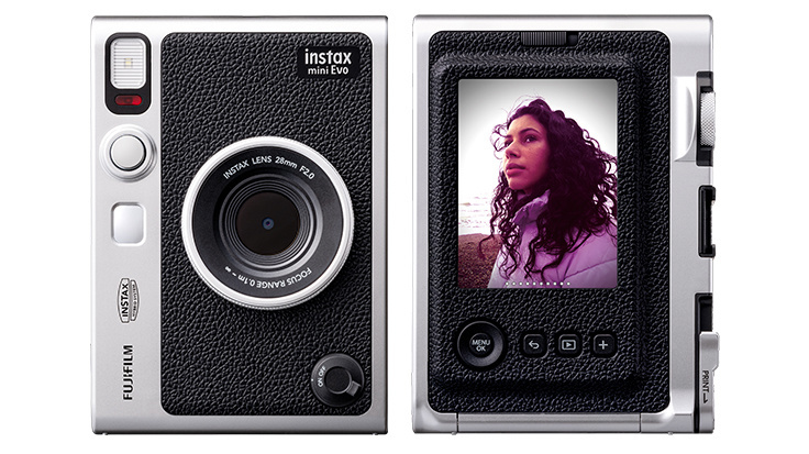 富士推出胶片数码混合型相机Instax Mini Evo 采用复古设计