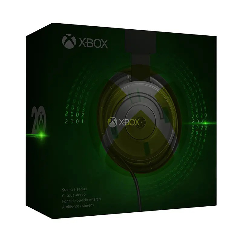 微软发布Xbox无线控制器/立体声耳机20周年特别版：499元
