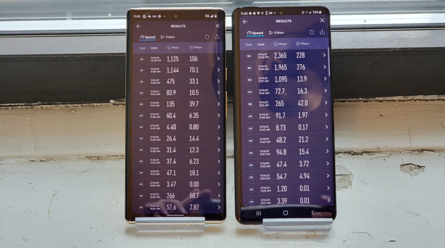 测试显示 谷歌Pixel 6 Pro的5G调制解调器不及高通骁龙X60