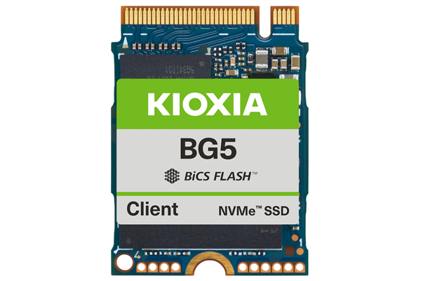 铠侠发布M.2 2230规格BG5 SSD：支持PCIe 4.0、单芯片变双芯片