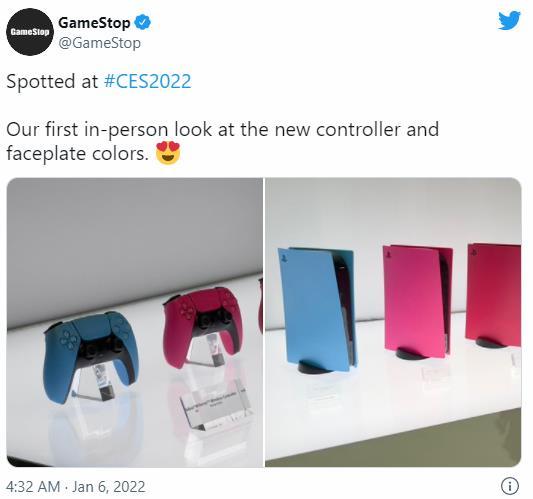 5款颜色PS5主机盖及手柄成品展示 着实亮眼 