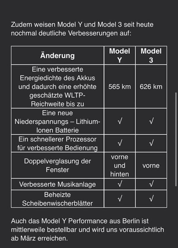 “德国造”特斯拉已接收预定 比中国造载荷更高、更能“装”