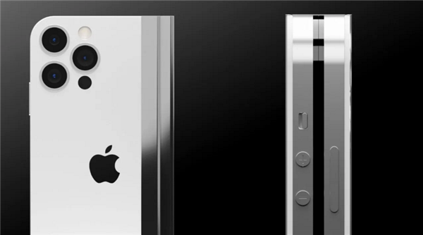 苹果折叠屏版iPhone渲染图抢先看：相机完全不凸起 屏幕无折痕