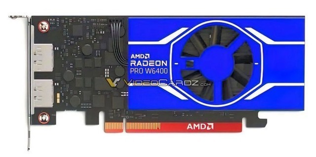 AMD新卡曝光！型号W6400 工作站专用